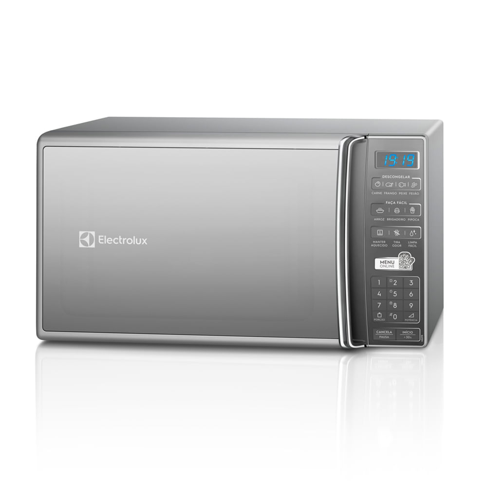 Micro-ondas 27 Litros - Prata - Electrolux - Ms37r - 220v