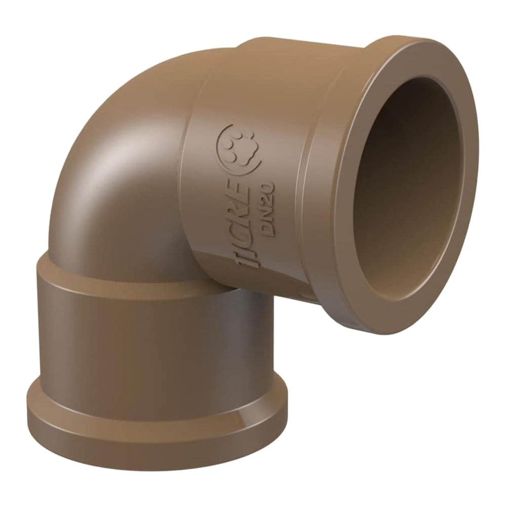 Joelho 90 Tigre PVC Roscável 1/2