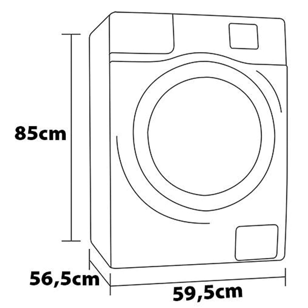 Máquina de Lavar 17kg LEC17 Branca Premium Care com Cesto Inox, Jet&clean e Time  Control 220V - Carajas