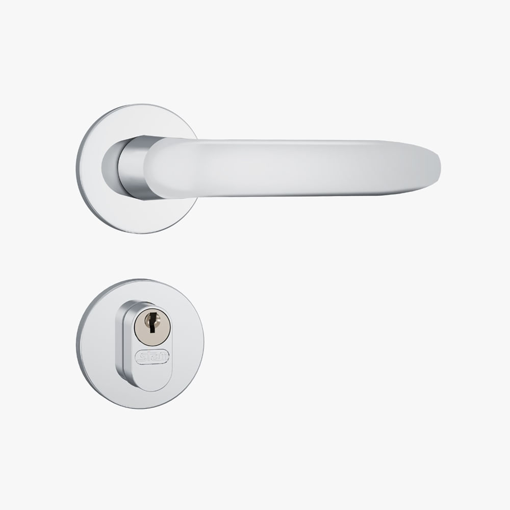 Fechadura Papaiz Mz 920 Cromada Interna - Carajás