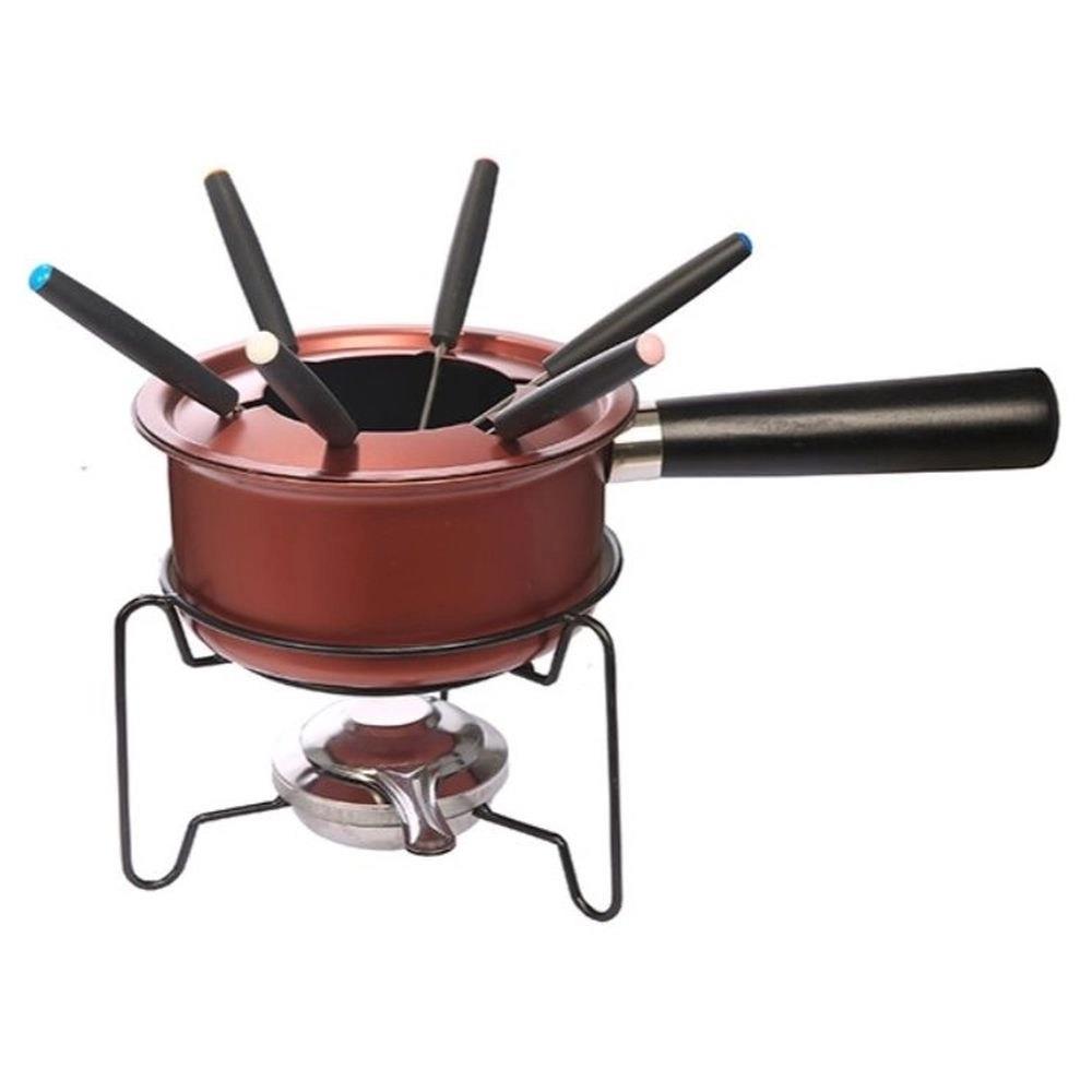 Conjunto De Fondue Etillux Hauskraft Alba Co Fosco 10Peças Carajas