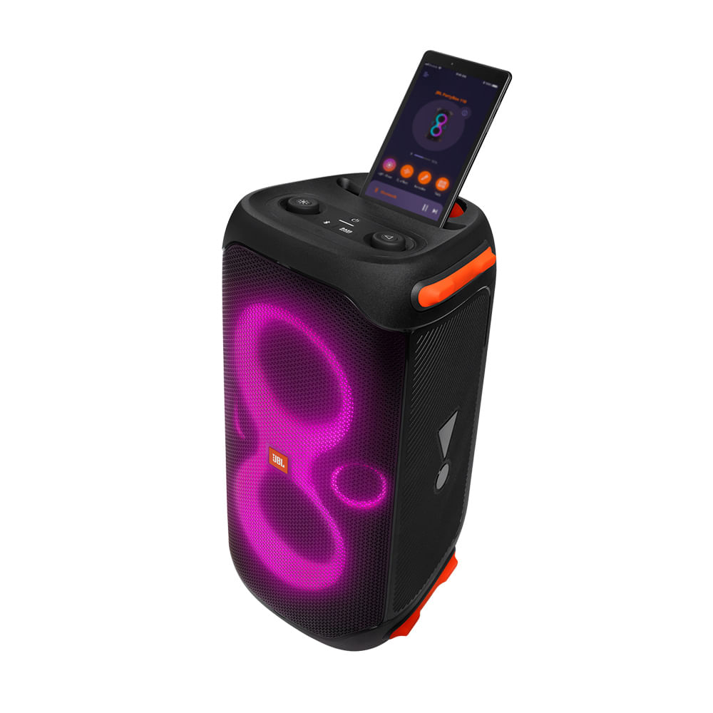 Caixa de Som Portátil com Bluetooth LED PartyBox 110 160W - JBL - Carajas