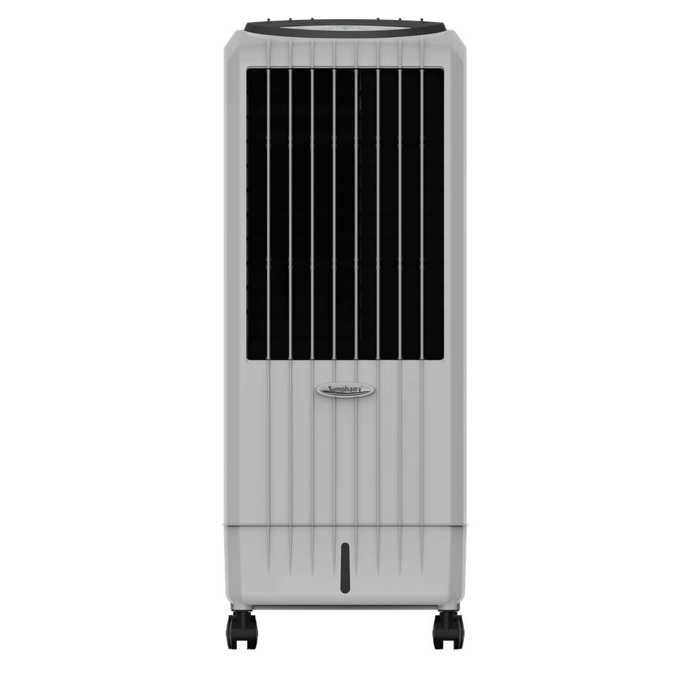 Climatizador Diet 8 Litros Casa & Escritório Compacto Potente Econômico Com Controle Remoto Tecnologia i-Pure 95W 220V Cinza - Symphony